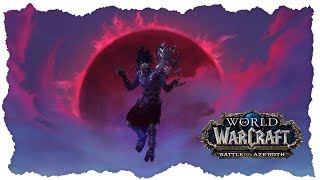 Bwonsamdi Blood Moon Rising Cutscene  Zuldazar Raid Patch 81 [upl. by Udele398]