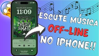 🔥INCRÍVEL🔥 App para ￼ escutar música offline no iPhone [upl. by Eelsnia1]