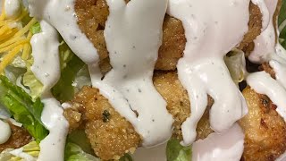 Garlic Parmesan Chicken W Ceasar Salad [upl. by Okajima]