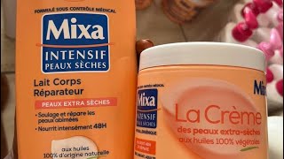 Mixa Beauté vs Mixa Intensif Peau Sèche  Quel Produit Convient Vraiment à Ta Peau  Lequel acheter [upl. by Eenattirb]