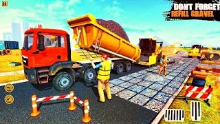 Road Construction 3D Gameplay  Heavy Machines amp Building Roads Simulationquot [upl. by Okubo]