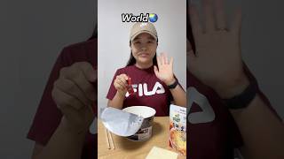 World vs Korean koreanfood [upl. by Zalea]