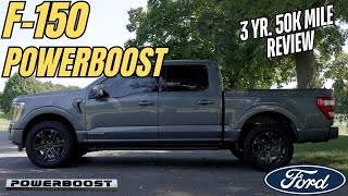 Ford F150 PowerBoost Review 3 Years 50000 Miles Later – Is this the best F150 You can buy [upl. by Regazzi]