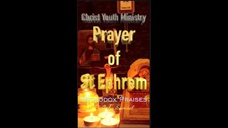 PRAYER ST EPHREM [upl. by Vivia]