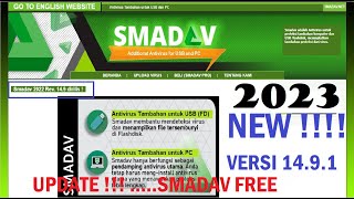 UPDATE Cara Download dan Instal ANTIVIRUS SMADAV FREE VERSION TERBARU [upl. by Odragde]