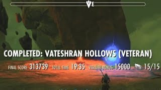 ESO Veteran Vateshran Hollows Magicka Nightblade 313k and build Gold Road PS5 EU [upl. by Raye]