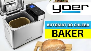 Automat do chleba YOER Baker BM01S [upl. by Irahs]