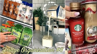 Fridge Restock amp Organization Satisfying ASMR 8 [upl. by Pump18]