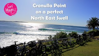 Cronulla Point on a Perfect NorEast Swell [upl. by Oika139]