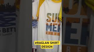 RAGLAN SHIRT DESIGN raglan tshirt shirts clothing activewear [upl. by Cortie]