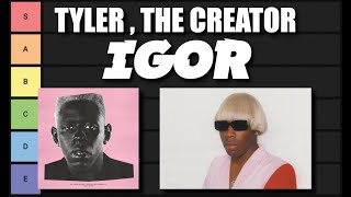 EVERY SONG ON IGOR REVIEWTIER LIST [upl. by Adikram]