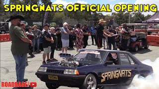 Rev It Up with Burnouts SPRINGNATS Official Opening 2023 [upl. by Iaj]