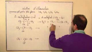 cours TS 2012  ch11 transformation en chimie organique macro II3 réaction délimination [upl. by Carmelia]