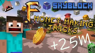 Earlygame Money Making Tricks In Fakepixel Skyblock [upl. by Eneladgam211]