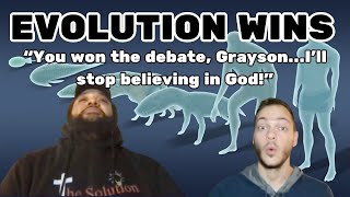 Creationist Actually Admits Defeat in Evolution Debate [upl. by Khajeh]