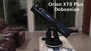 Orion XT8 Plus Dobsonian Telescope Review [upl. by Roseline]