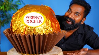 Giant Ferrero Rocher Making Recipe  My Big Dream Ferrero  M4 Tech [upl. by Rollecnahc]