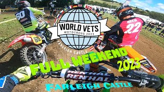 WORLD VETS MOTOCROSS FARLEIGH CASTLE FULL WEEKEND [upl. by Niwrud]