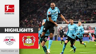 RB Leipzig  Bayer 04 Leverkusen 23  Highlights  Matchday 18 – Bundesliga 202324 [upl. by Kinna527]