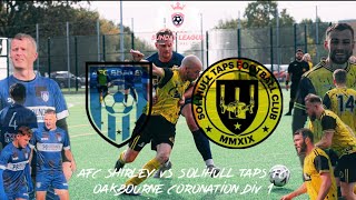 Sunday League Settings  AFC Shirley vs Solihull Taps FC  Oakbourne amp Coronation Div 1 [upl. by Coray]