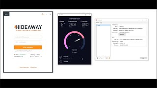 Speed test shows HideAway VPN 2  7 x faster than Wireguard and other VPNs [upl. by Gayler183]