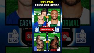 COWBOYS vs GIANTS  PAUSE challenge 🏈🔥👀 shorts nfl challenge fun [upl. by Annej]