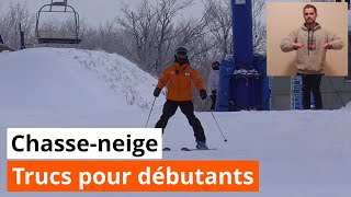 Chasseneige pour débutants en ski [upl. by Howe]