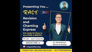 MEDICINE RACE Session PART 3 by DR ASHISH [upl. by Joelle]