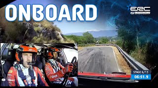 FULL ONBOARD  SS6 CrugnolaOmetto  ERC Rally di Roma Capitale 2023 [upl. by Alleira]