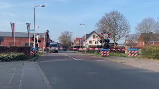 Spoorwegovergang Delden  Dutch railroad crossing [upl. by Maurizio]