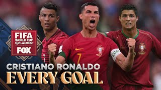 Cristiano Ronaldo Every World Cup goal in Portugal career from 2006 to 2022  FOX Soccer [upl. by Nillek]