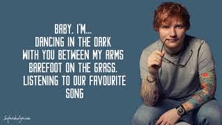 Ed Sheeran  Perfect Lyrics [upl. by Ibob281]