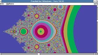 Fractint for 16Bit Windows EGA [upl. by Benedikt]