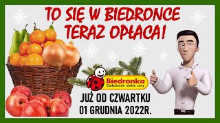 BIEDRONKA  Oferta od Czwartku 01122022  To się Opłaca [upl. by Amalburga]