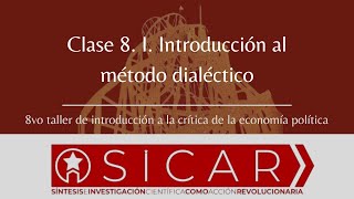 Clase 8 I Introducción al método dialéctico [upl. by Leribag795]