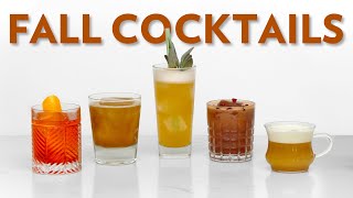 5 Fall Cocktails To Be Thankful For [upl. by Cordie231]