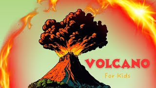 Volcanoes Explained for Kids Eruption Adventure  Volcano For Kids volcanoes [upl. by Ralip]