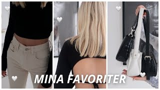 MINA FAVORITER  jeans toppar väskor mm [upl. by Nanice]