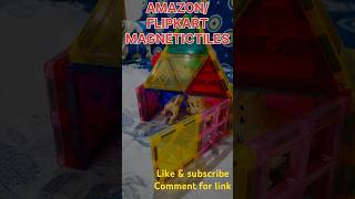 Unboxing amp review of Magnetic tiles l child toys l baby Activity toys l [upl. by Virgilio]