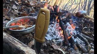 Mora Eldris testreview ITA e pranzo bushcraft [upl. by Agemo]