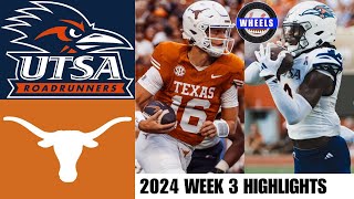 2 Texas vs UTSA Arch Manning 5 Touchdowns  Full Game Highlights  2024 College Football [upl. by Haidabez]