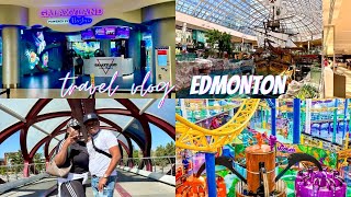 Visit West Edmonton Mall with us for the first time  Family fun day travel canada funny [upl. by Soneson]