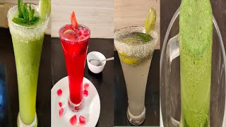 4 Refreshing Summer Drinks  Popular Cold Drinks  ME amp My Cooking Channel [upl. by Ylus]