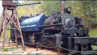 Arrival Black Hills Central Railroad 1880s Steam Train with Locomotive 110 in Keystone SD RR059 [upl. by Kevan]