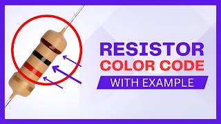 Resistor Color Code Calculation Examples  Color Code of Resistance  Techno365 [upl. by Eissen]