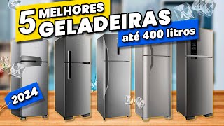 As 5 MELHORES GELADEIRAS FROST FREE até 400L em 2024✅ Melhor Geladeira Refrigerador [upl. by Tiloine]