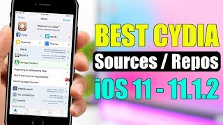 BEST Cydia Sources  Repos For iOS 11  1112 Jailbreak Tweaks [upl. by Nolyar494]