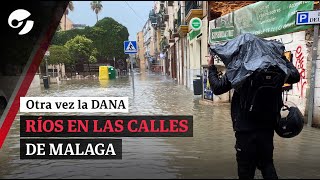 OTRA VEZ LA DANA Alerta roja en Málaga Tarragona y otras regiones de España por inundaciones [upl. by Arema858]