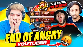 RG Exposed😡Breaking 99 Winning Streak🥶Angry Youtuber रो गया [upl. by Annemarie889]