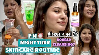 PM🌙NightTime Skincare Routine⏰ Step By Step  Glowing Skin✨  For Beginners  Jyoti Bhardwaj [upl. by Nan]